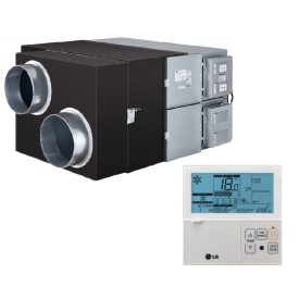   LG LZ-H150GBA5 ERV Hővisszanyerős szellőztető készülék 1500 m3/h, PREMTB100 távirányítóval